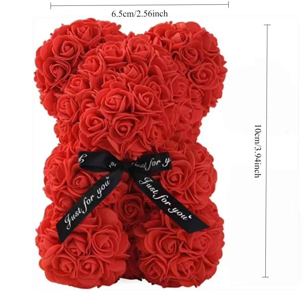 Rose Teddy Bear Valentine's Day