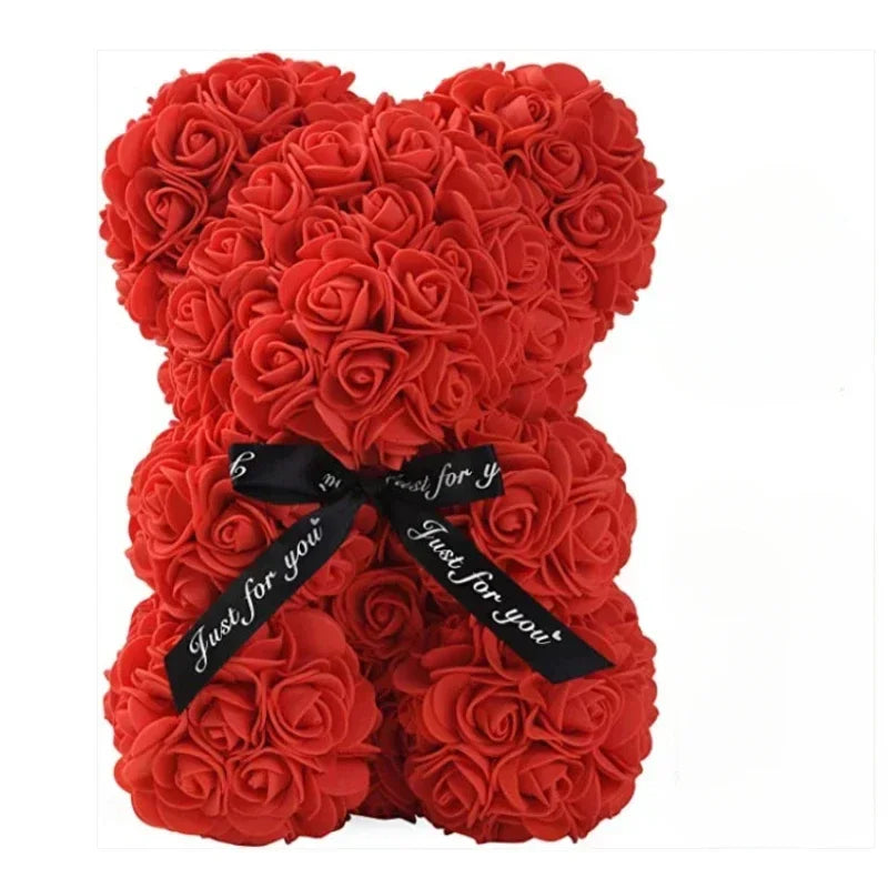 Rose Teddy Bear Valentine's Day