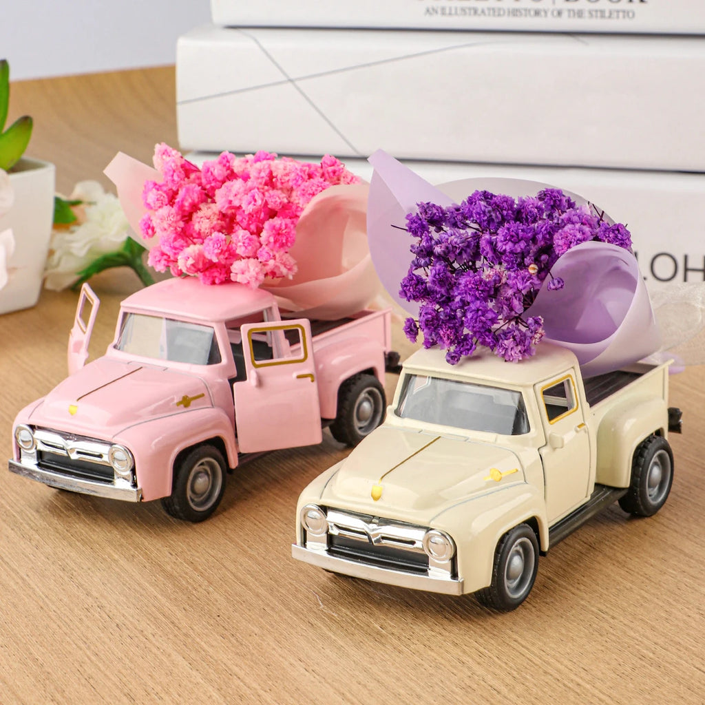 Mini Truck with Flower