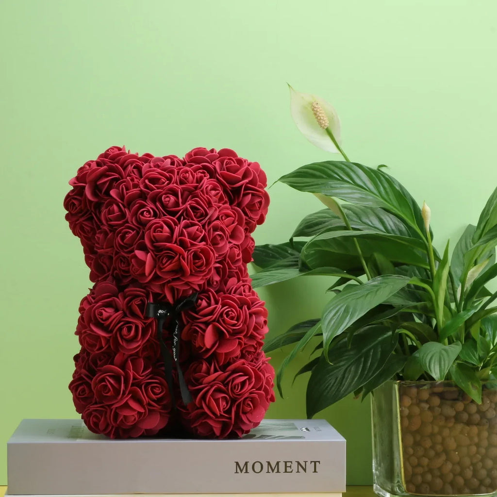 Rose Teddy Bear Valentine's Day