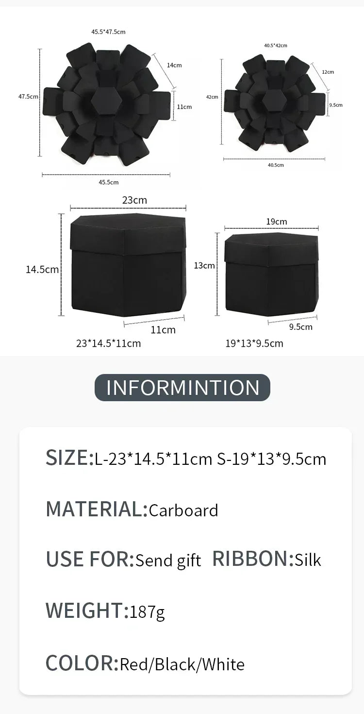 DIY Hexagonal Photo Album Box