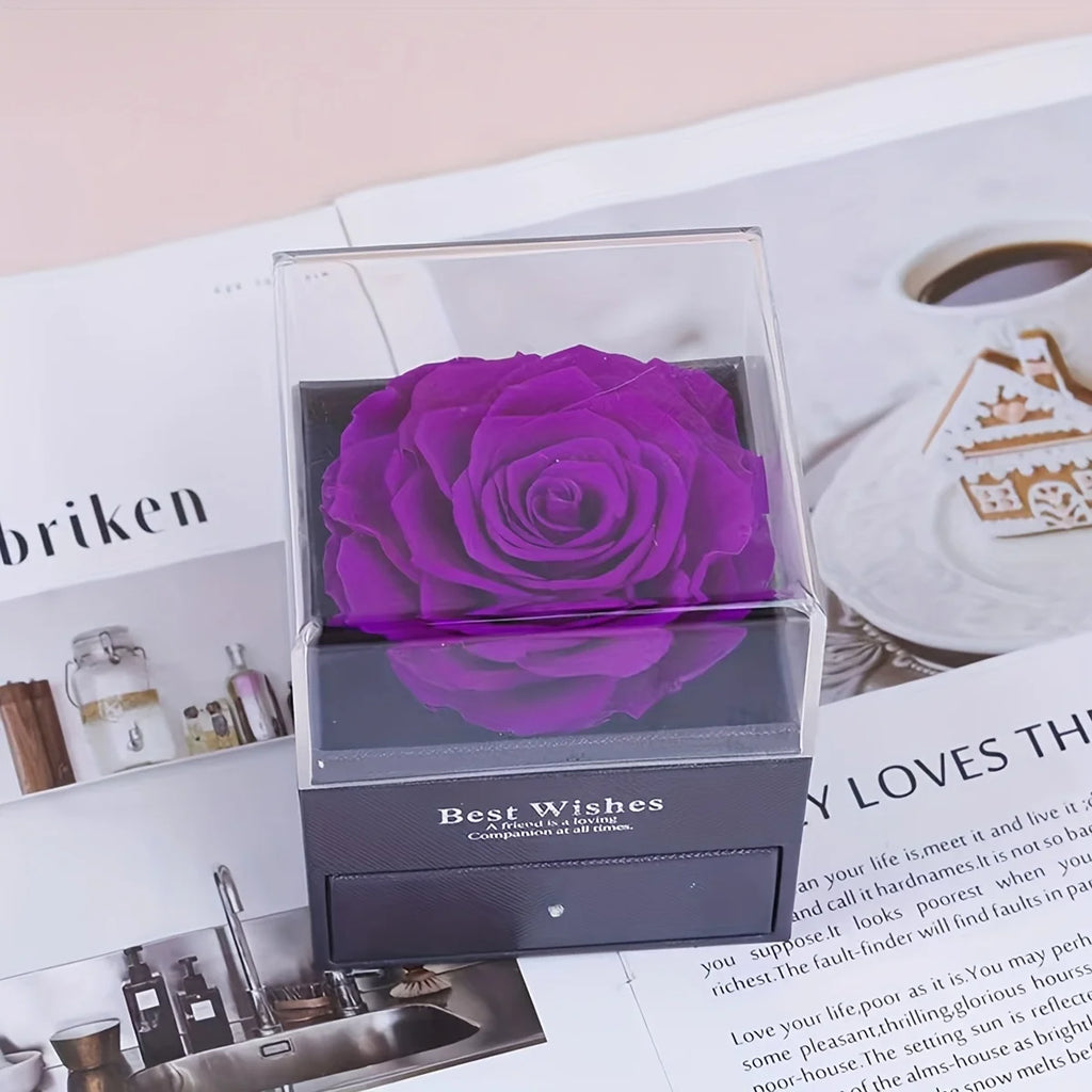 Rose Heart Pendant Necklace