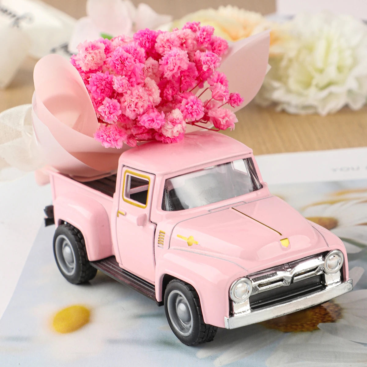 Mini Truck with Flower