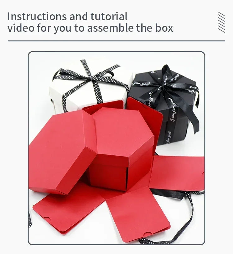 DIY Hexagonal Photo Album Box