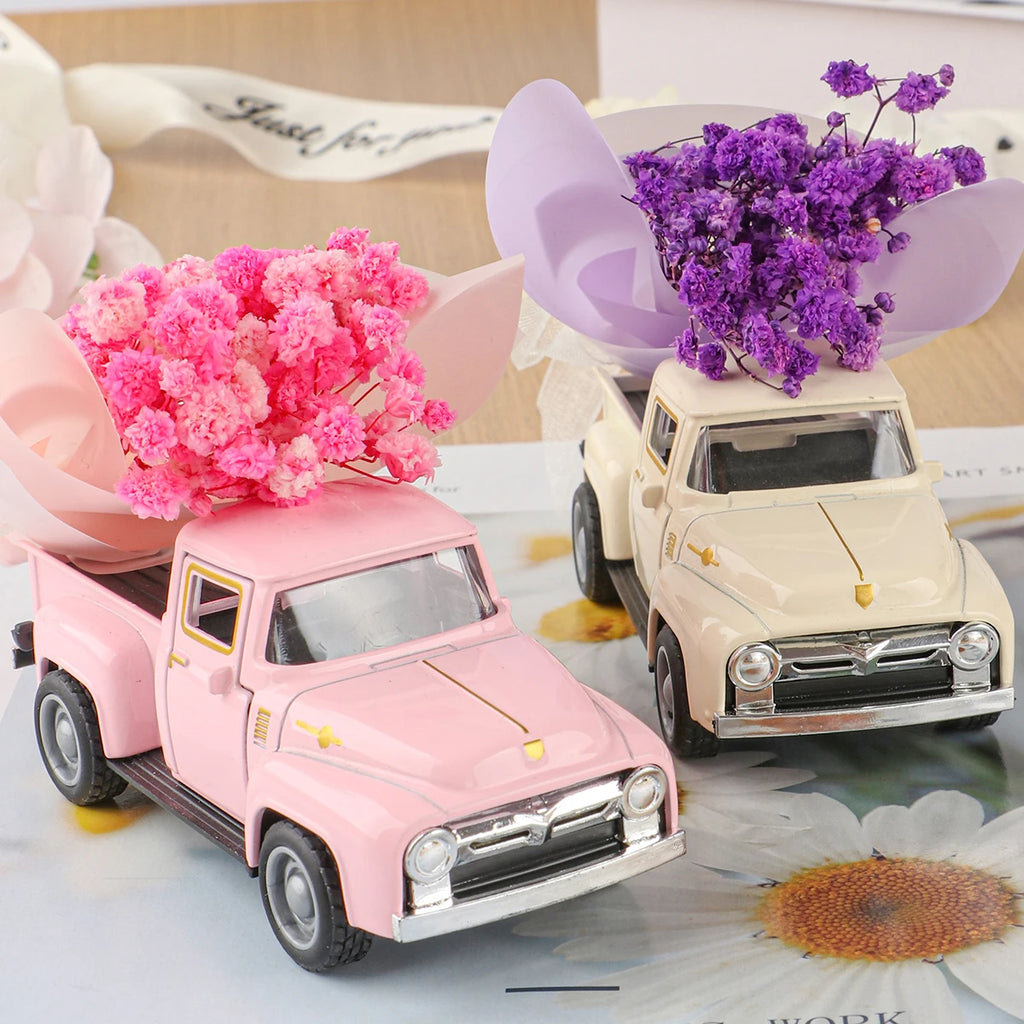 Mini Truck with Flower