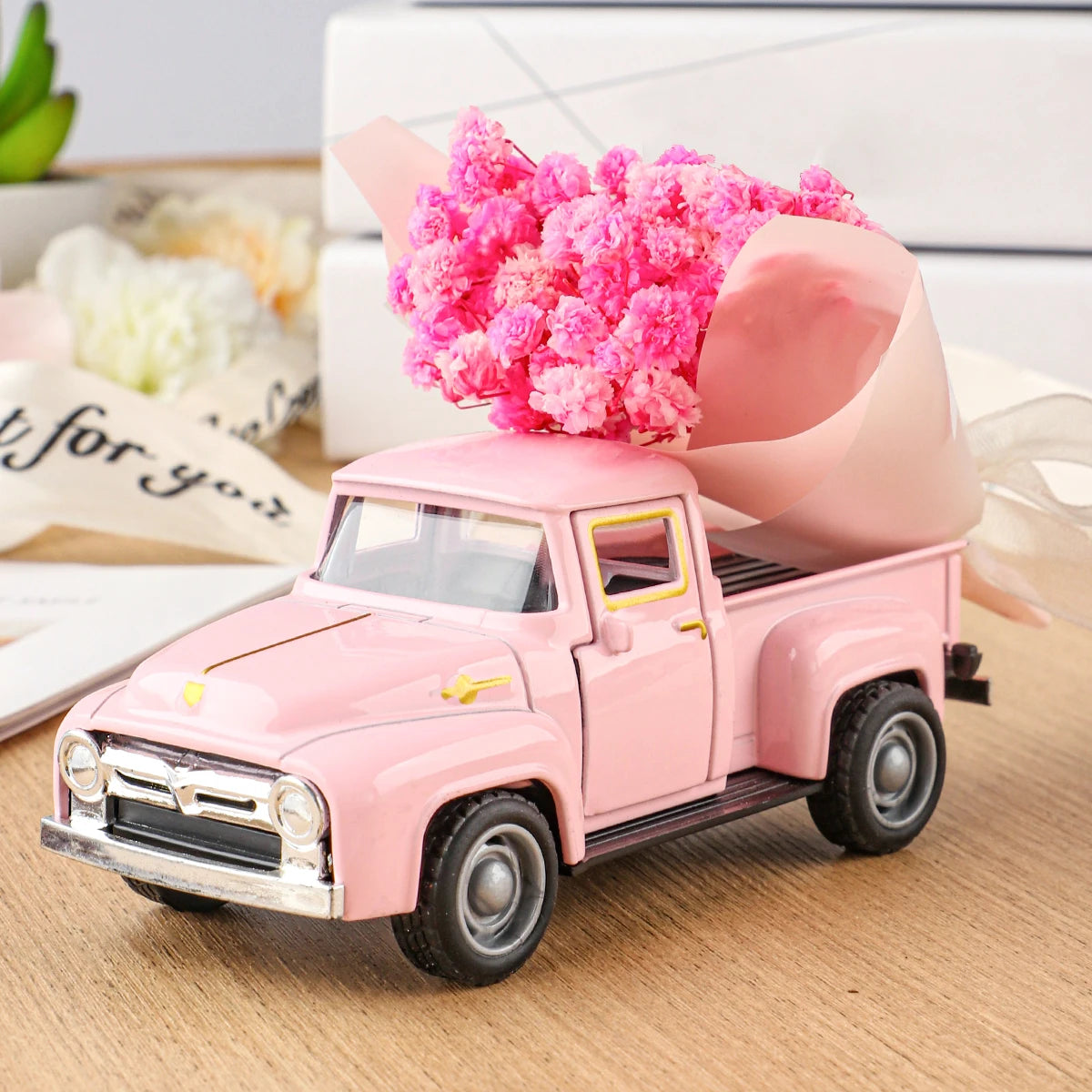 Mini Truck with Flower