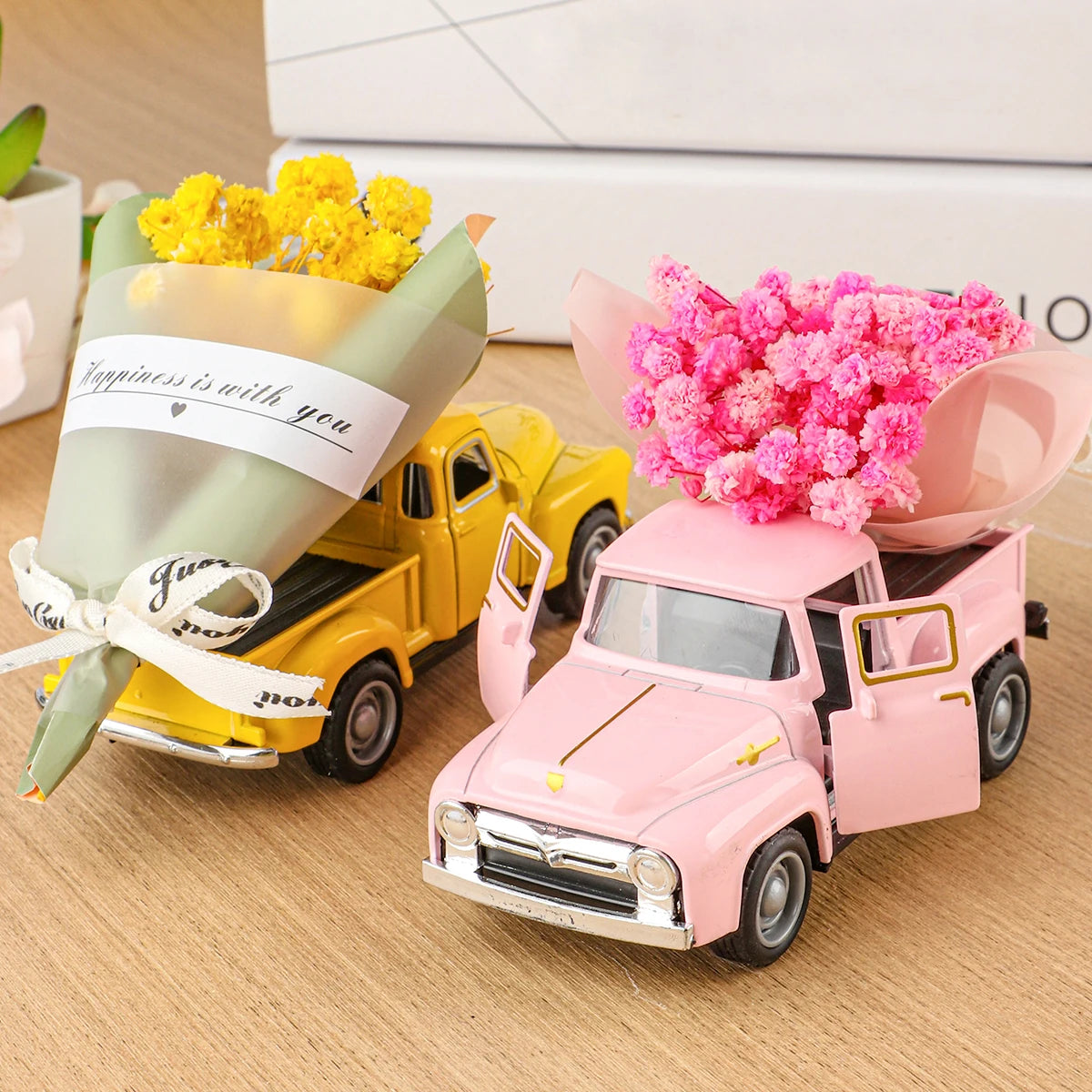 Mini Truck with Flower