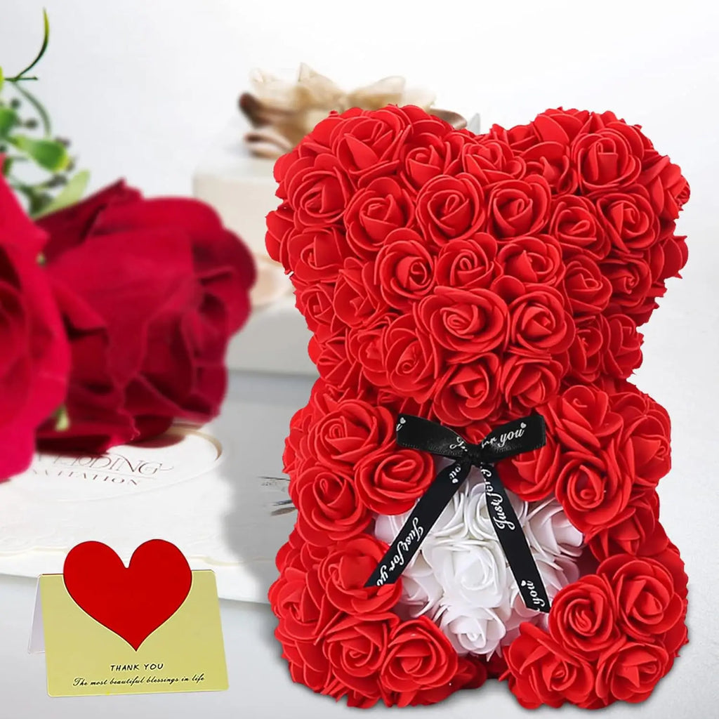 Rose Teddy Bear Valentine's Day
