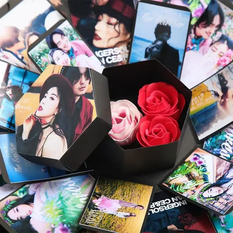 DIY Hexagonal Photo Album Box