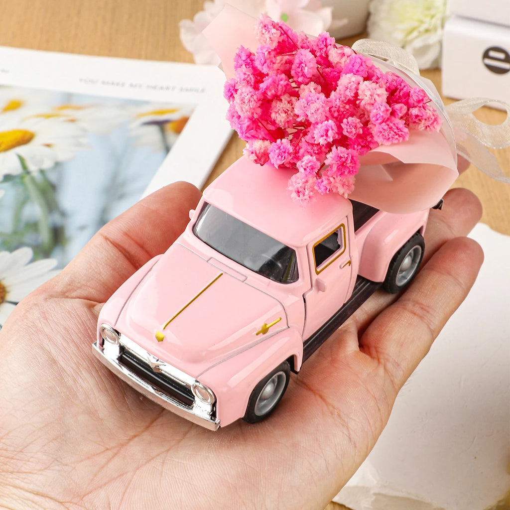 Mini Truck with Flower